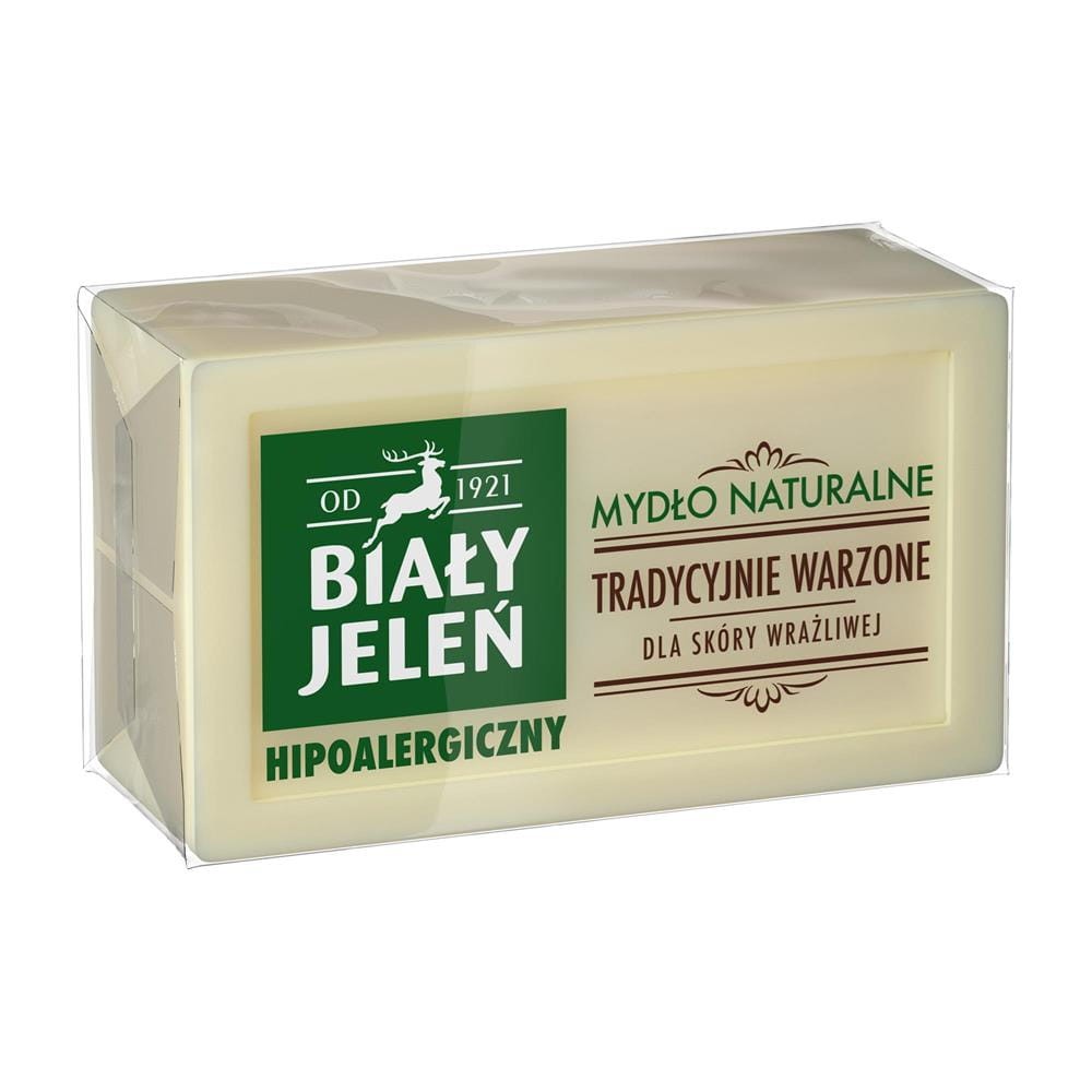 167557 BIAŁY JELEŃ MYDŁO W KOSTCE 150G NATURALNE 5900133008230