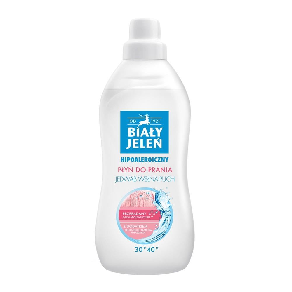 193435 BIAŁY JELEŃ PŁYN DO PRANIA 1L DELIKATNE TKANINY 5900133013913