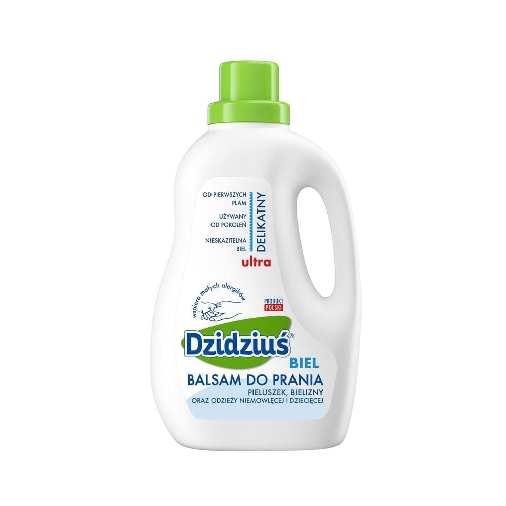 156323 DZIDZIUŚ PŁYN DO PRANIA 1.5L BALSAM BIEL 5900133008513