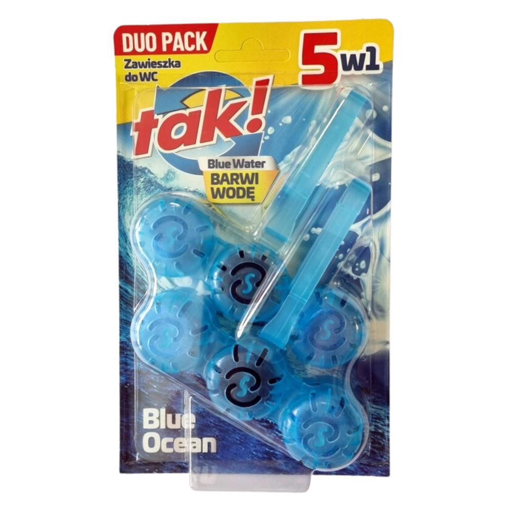 287161 TAK KULKI DO WC 3D BLUE WATER 40GX2 BLUE OCEAN 5902768979060
