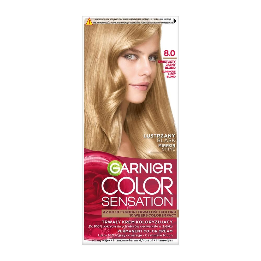 162104 COLOR SENSATION FARBA KOLORYZUJĄCA   8.0  ŚWIETLISTY JASNY BLOND 3600541136854