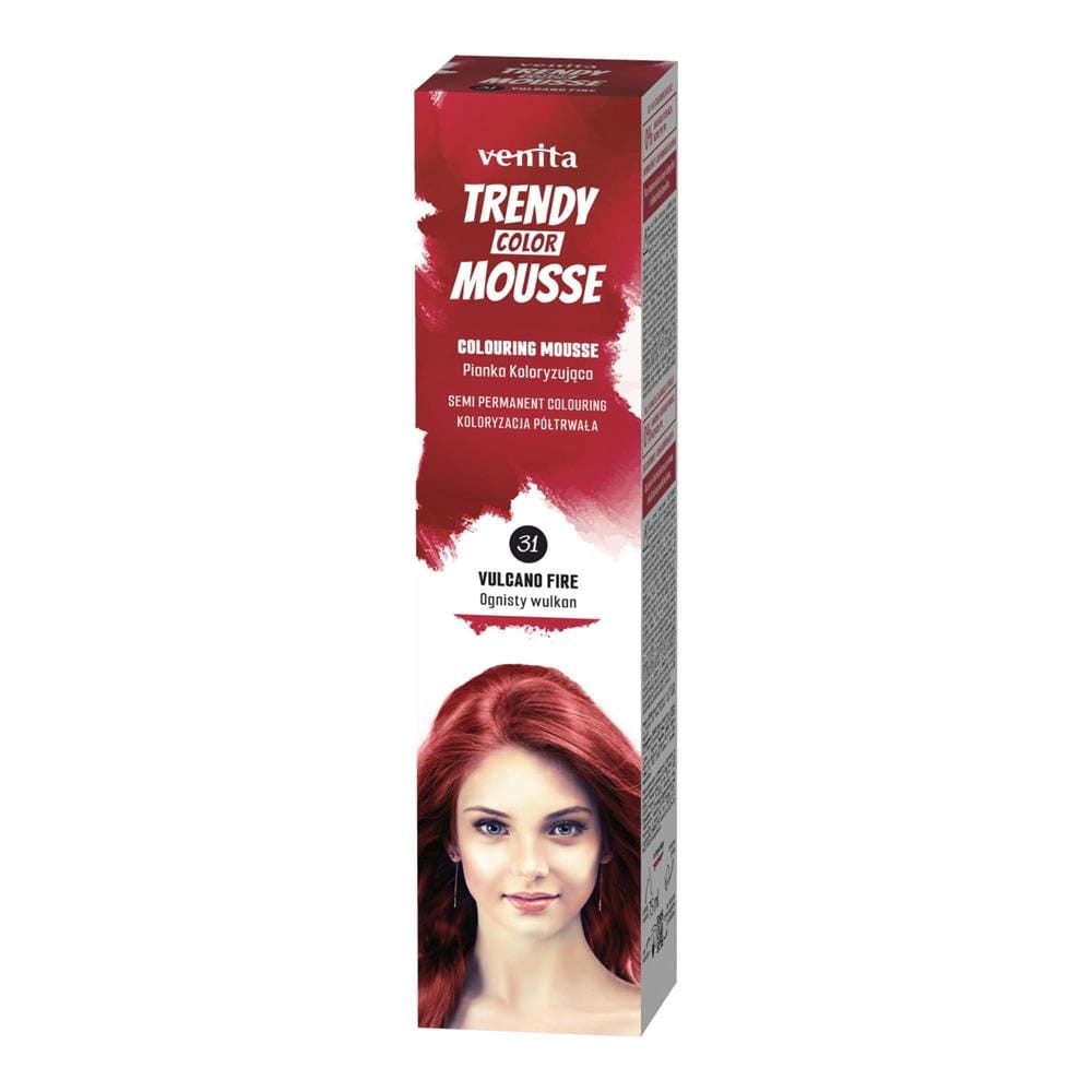 109776 VENITA TRENDY COLOR PIANKA KOLORYZUJĄCA 31 OGNISTY WULKAN 5902101711197