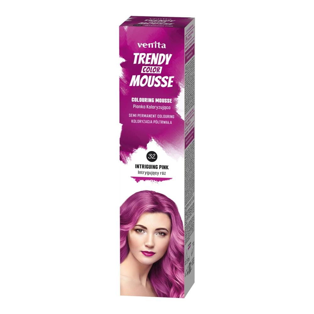 109777 VENITA TRENDY COLOR PIANKA KOLORYZUJĄCA 32 INTRYGUJĄCY RÓŻ 5902101711203