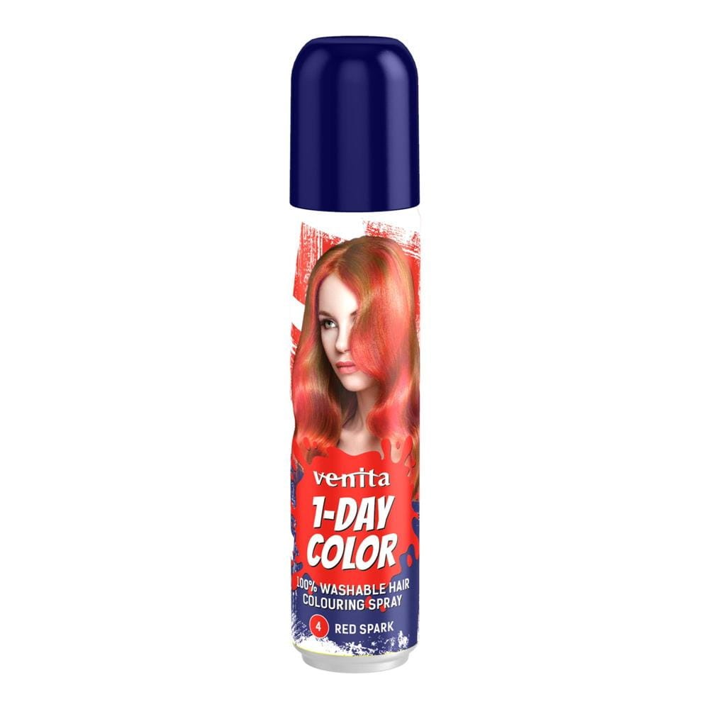 185026 VENITA 1-DAY COLOR SPRAY 50ML  4 CZERWONA ISKRA 5902101514873