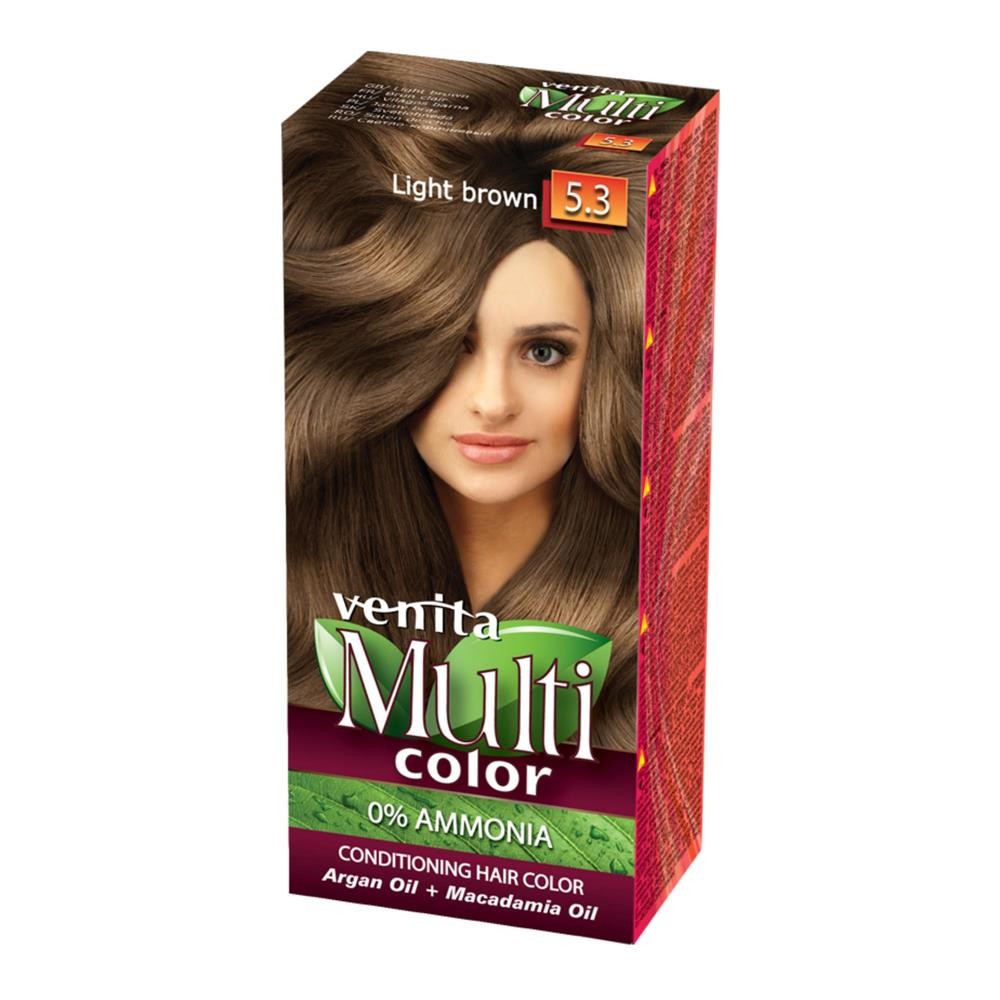 185537 VENITA MULTICOLOR FARBA KOLORYZUJĄCA  5.3  JASNY BRĄZ 5902101514712