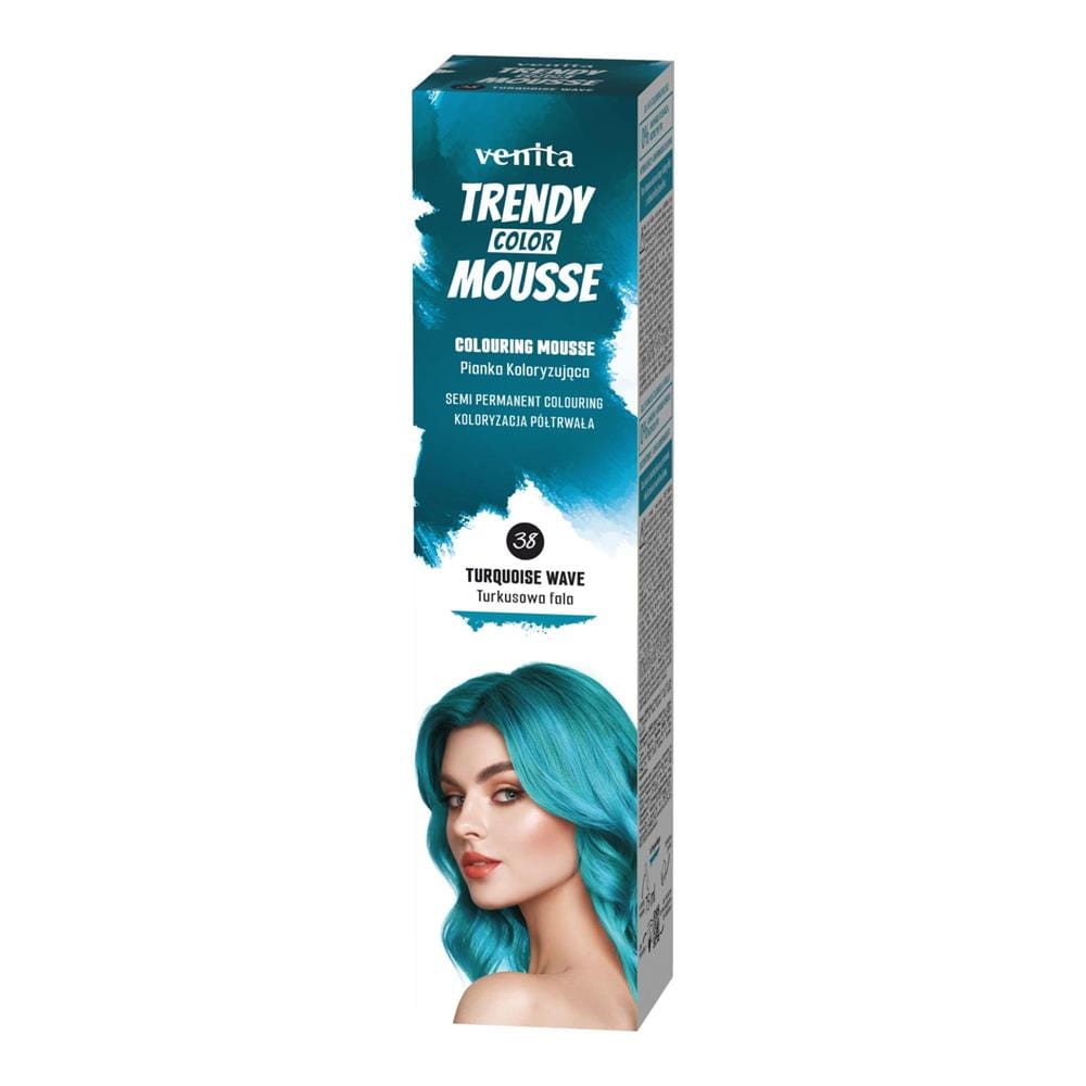 193614 VENITA TRENDY COLOR PIANKA KOLORYZUJĄCA 38 TURKUSOWA FALA 5902101515818
