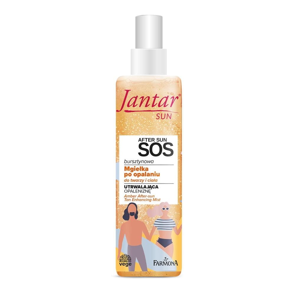 283710 JANTAR SUN MGIEŁKA PO OPALANIU 200ML UTRWALAJĄCA OPALENIZNĘ 5900117976555