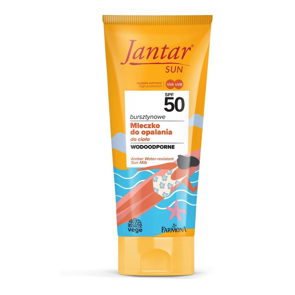 283712 JANTAR SUN MLECZKO DO OPALANIA 200ML SPF 50 5900117976869