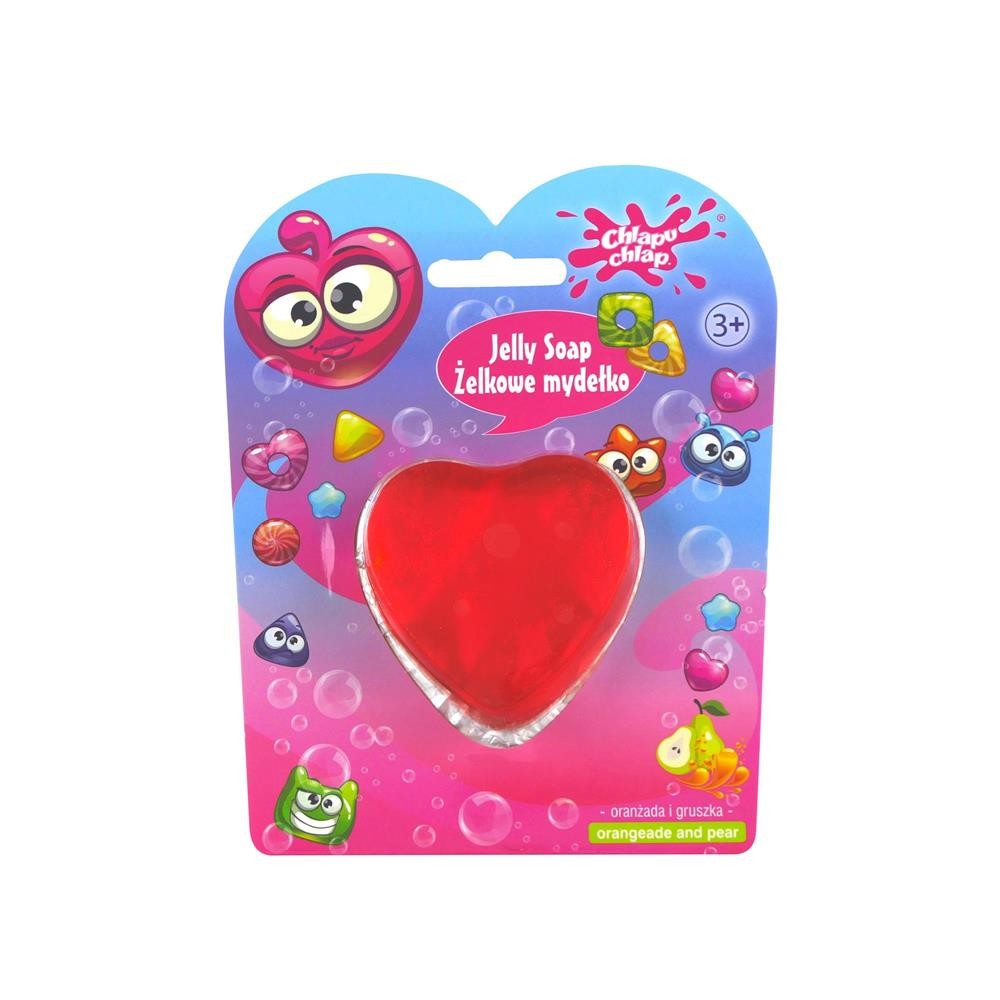 286359 CHLAPU CHLAP MYDŁO W KOSTCE  60G ŻELKOWE ORANŻADA&amp;GRUSZKA 5901571012131