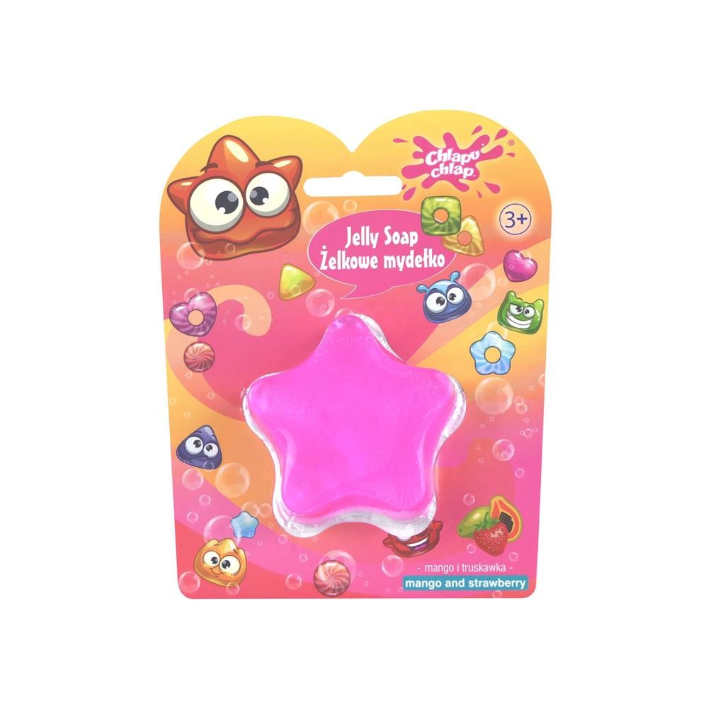 286360 CHLAPU CHLAP MYDŁO W KOSTCE  60G ŻELKOWE MANGO&amp;TRUSKAWKA 5901571012124