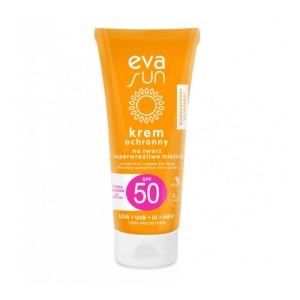 EVA SUN KREM DO OPALANIA TWARZY 50ML SPF 50 SUPERWRAŻLIWE MIEJSCA