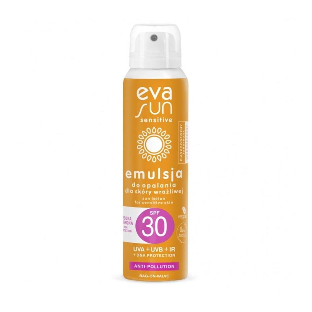 285208 EVA SUN EMULSJA DO OPALANIA 120ML SPF 30 SENSITIVE 5900002076384
