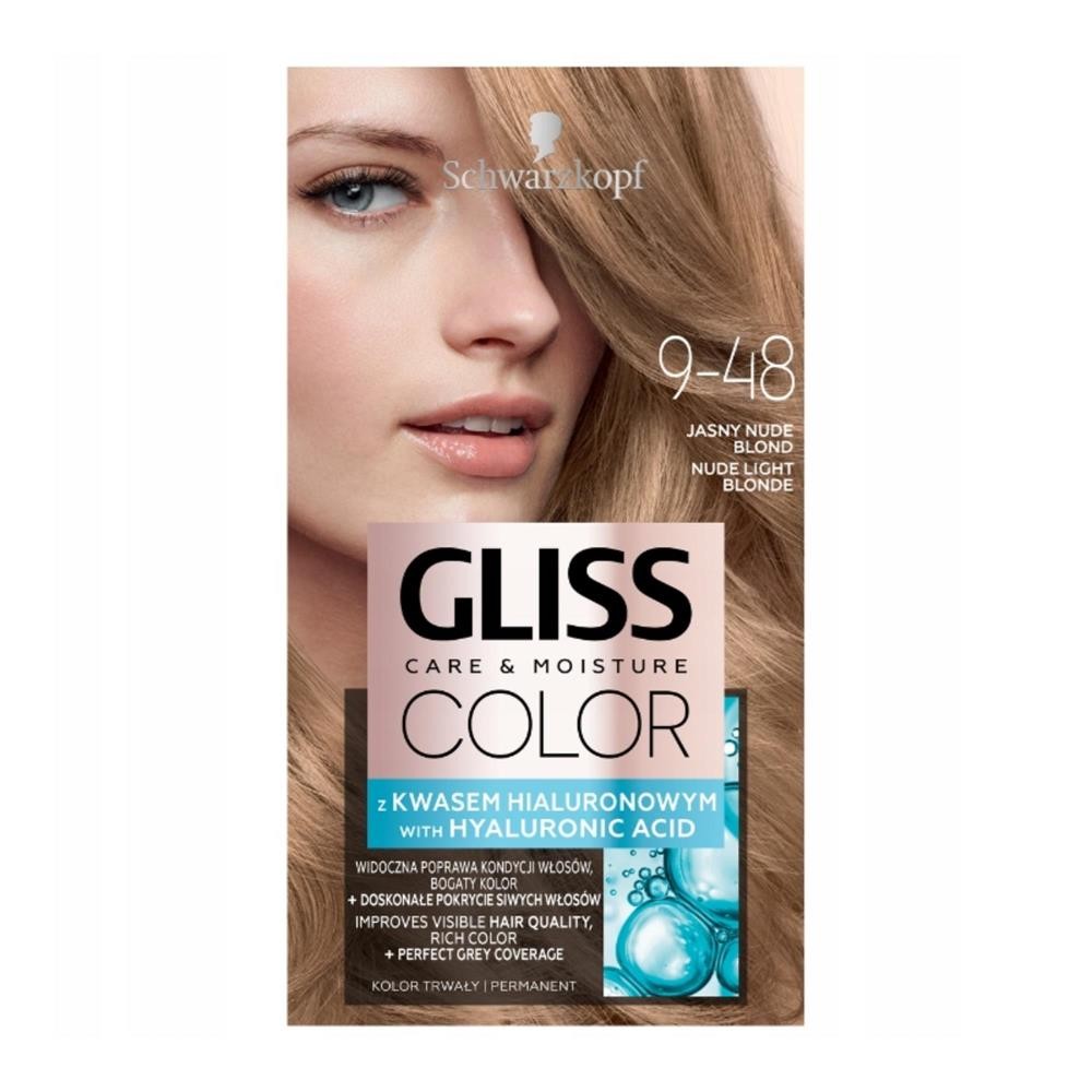 GLISS COLOR FARBA KOL 9-48 JASNY NUDE BLOND / NUDE LIGHT BLONDE 9000101716085