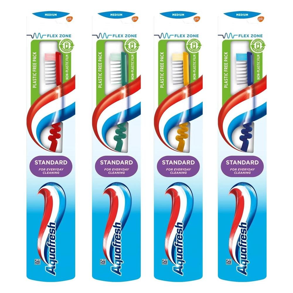 AQUAFRESH SZCZOTECZKA DO ZĘBÓW FAMILY MEDIUM 5054563124258