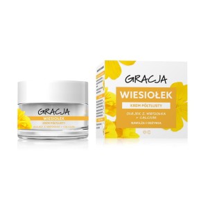 GRACJA KREM DO TWARZY 50ML WIESIOŁEK PÓŁTŁUSTY NAWILŻA I ODŻYWIA