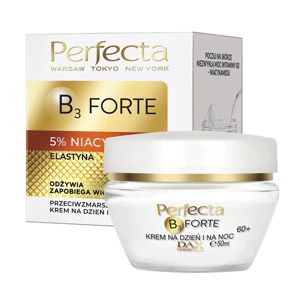 289474 DAX PERFECTA B3 FORTE 60+ KREM DO TWARZY 50ML ODŻYWIA ZAPOBIEGA WIOTCZENIU 5900525069740