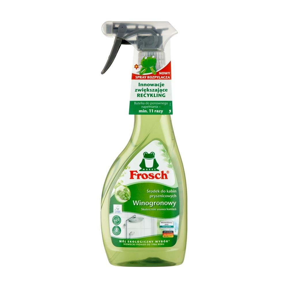 287117 FROSCH SPRAY DO CZYSZCZENIA 500ML KABINY PRYSZNICOWE WINOGRONA 4009175964236