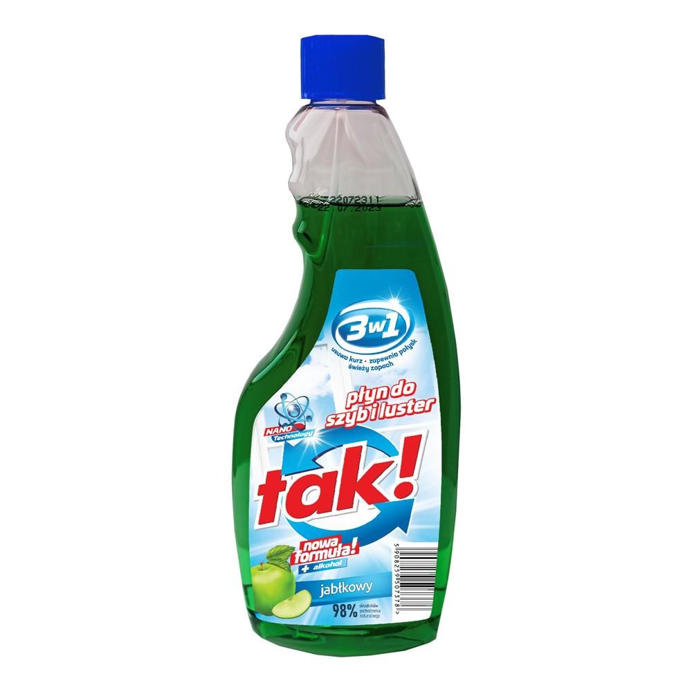 288972 TAK PŁYN DO SZYB ZAPAS 500ML JABŁKO 5908259507378