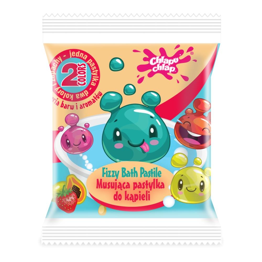 283625 CHLAPU CHLAP PASTYLKI DO KĄPIELI MUSUJĄCE DWUKOLOROWE MANGO/TRUSKAWKA 5901571012209