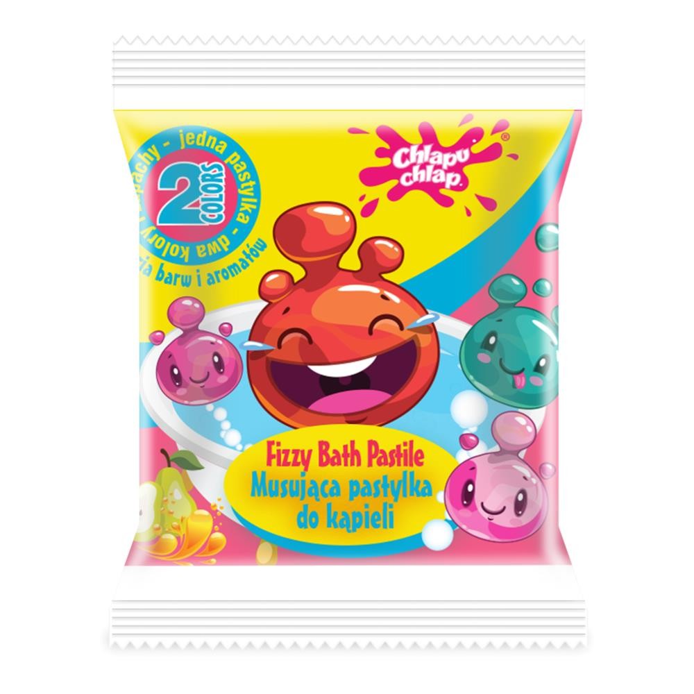 283627 CHLAPU CHLAP PASTYLKI DO KĄPIELI MUSUJĄCE DWUKOLOROWE ORANŻADA/GRUSZKA 5901571012223