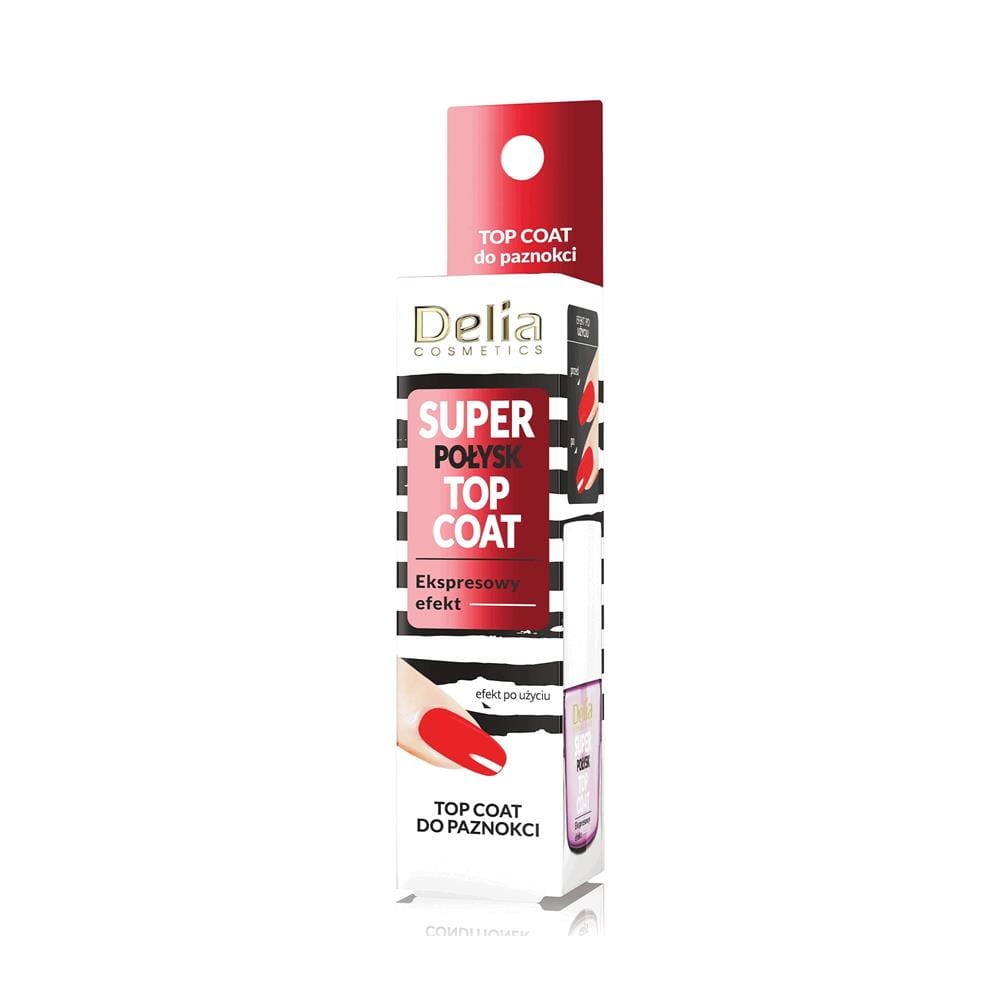252030 DELIA ODŻYWKA DO PAZNOKCI TOP COAT SUPER POŁYSK 5901350487693