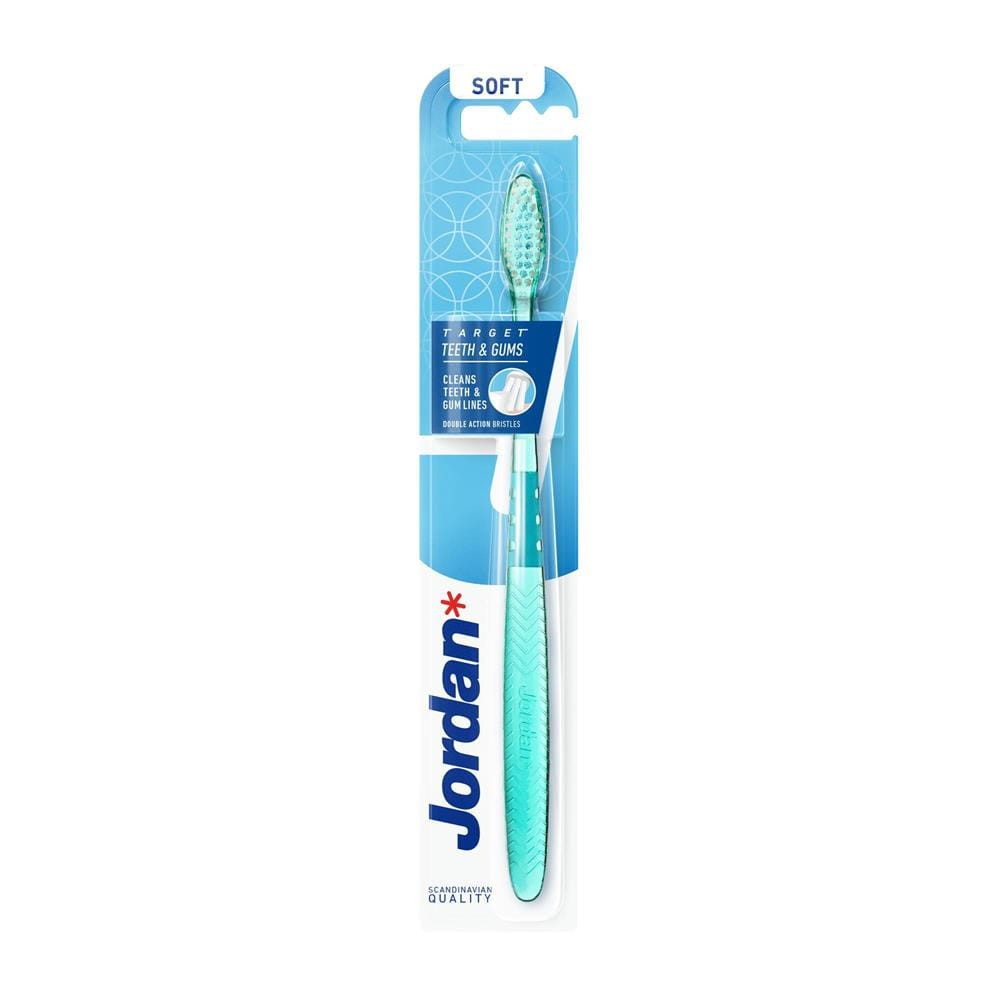 190000 JORDAN SZCZOTECZKA DO ZĘBÓW TARGET TEETH &amp; GUMS SOFT 7046110063538