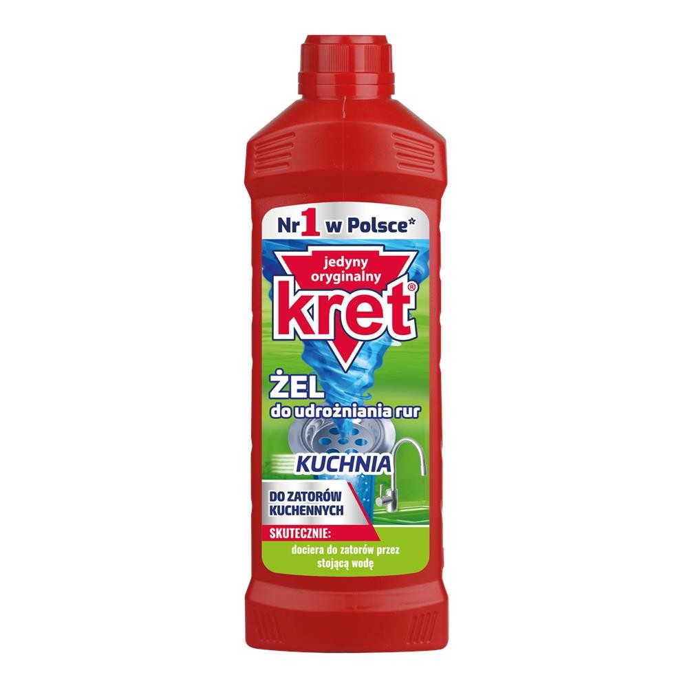 205036 KRET ŻEL DO UDROŻNIANIA RUR 500ML KUCHNIA 5900931019629