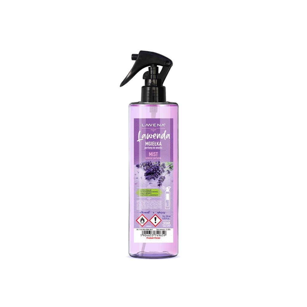 278141 LAVENA ODŚWIEŻACZ POWIETRZA ATOMIZER MGIEŁKA 250ML LAWENDA 5904653749659