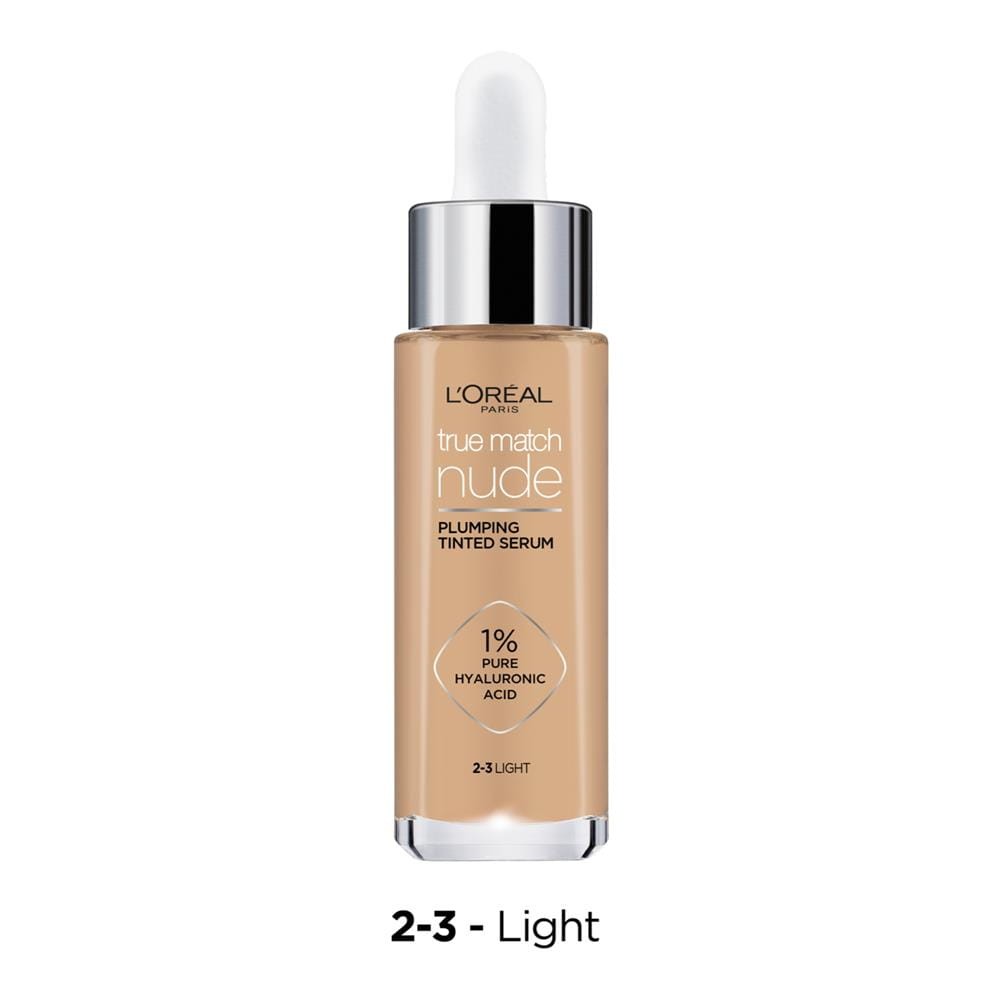 271954 LOREAL KOLOR SKONCENTROWANE SERUM W PODKŁADZIE TRUE MATCH NUDE 30ML 2-3 LIGHT 3600523989904
