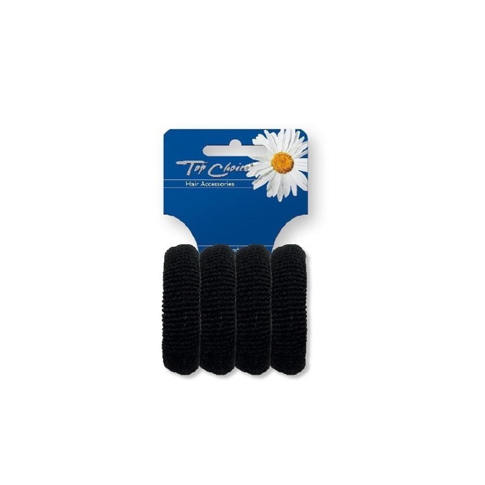 215781 TOP CHOICE GUMKA DO WŁOSÓW KARBOWANA ( 4) CZARNA 22531 5905710022531