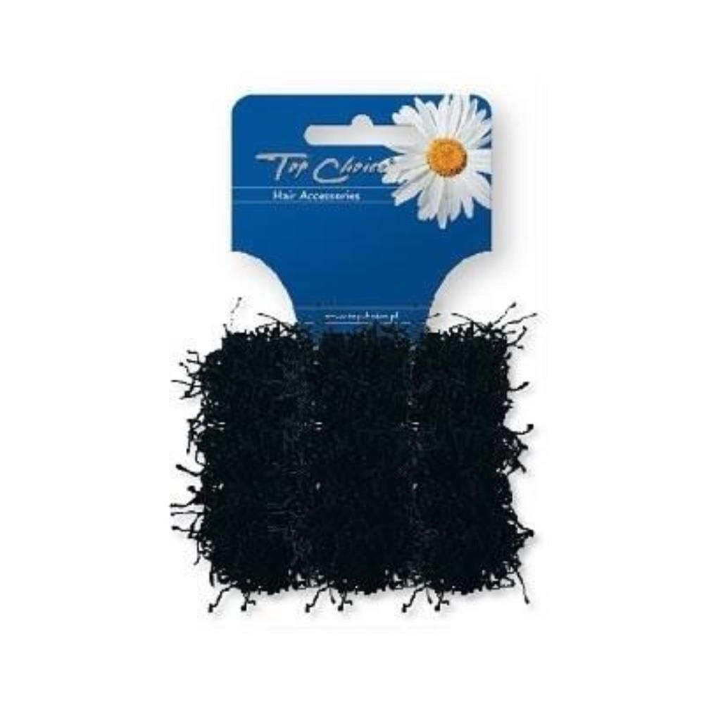 184629 TOP CHOICE GUMKA DO WŁOSÓW SPAGHETTI (3) CZARNA 21749 5905710021749