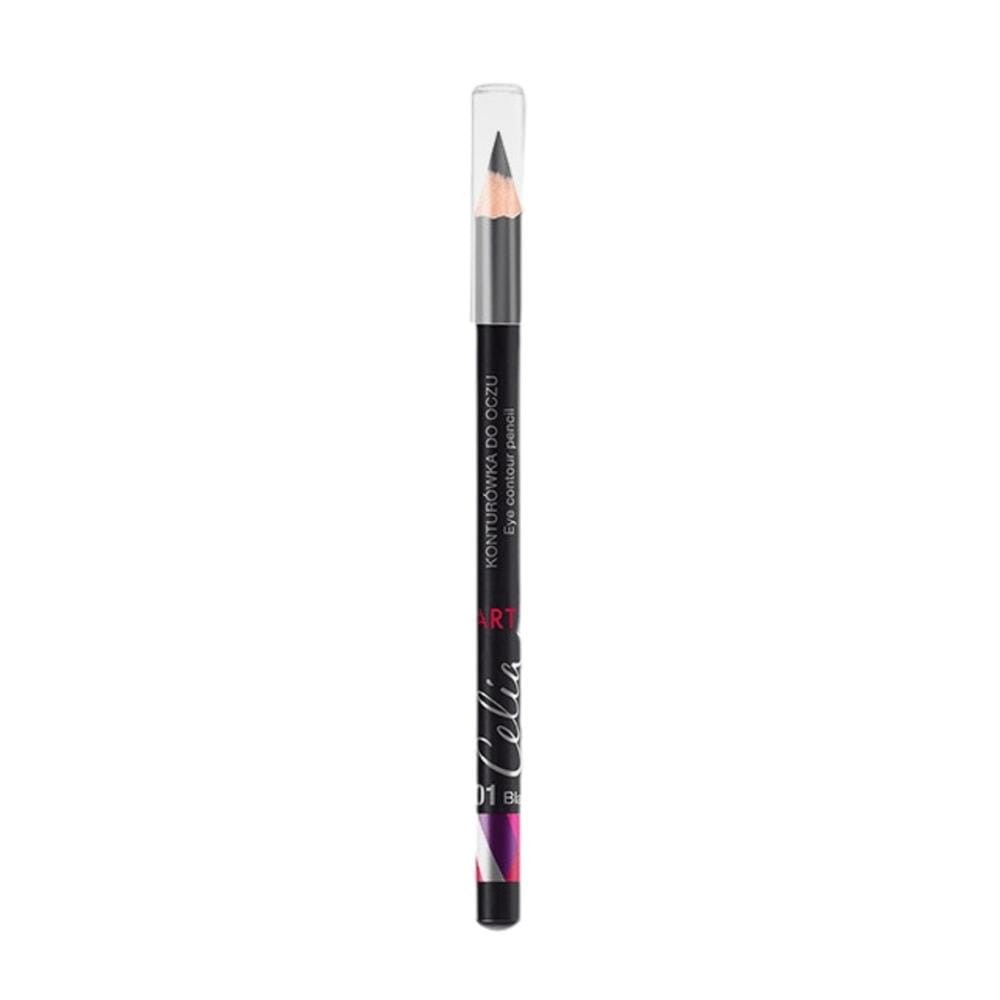 228518 CELIA ART KREDKA DO OCZU 01 BLACK 5G. KOLOR CZARNY. 5900525049759