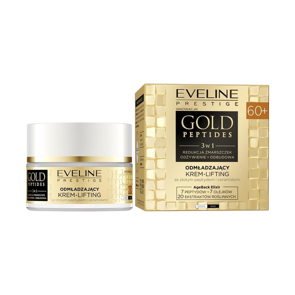 284960 EVELINE GOLD PEPTIDES 60+ KREM-LIFTING DO TWARZY 50ML ODMŁADZAJĄCY 5903416053057