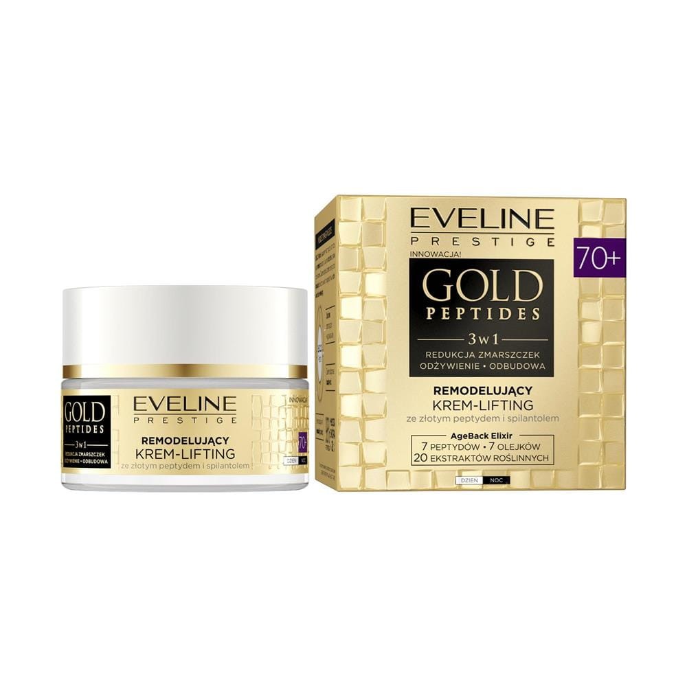 284961 EVELINE GOLD PEPTIDES 70+ KREM-LIFTING DO TWARZY 50ML REMODELUJĄCY 5903416053064