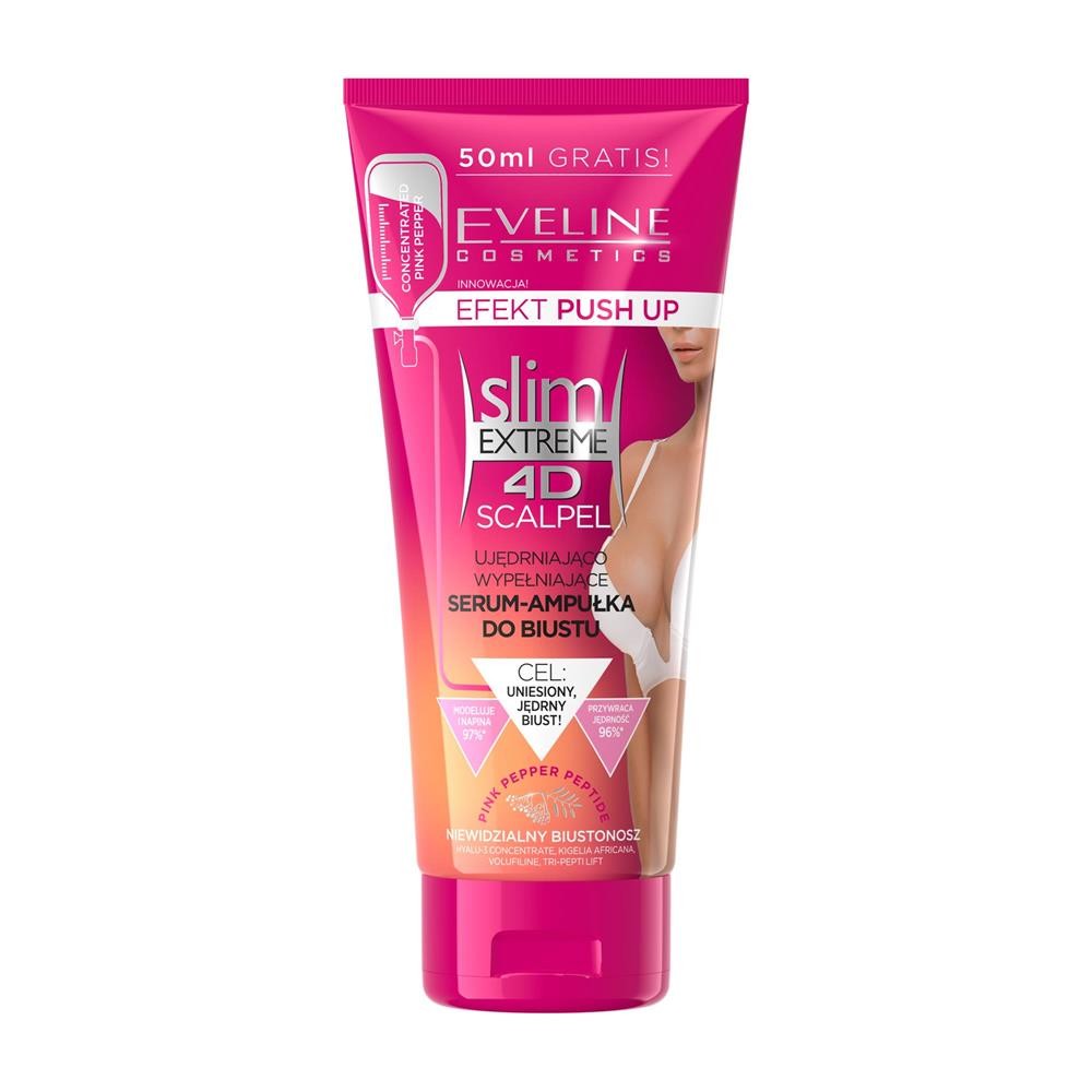 284592 EVELINE SLIM EXTREME 4D SCALPEL SERUM-AMPUŁKA DO BIUSTU 175ML UJĘDRNIAJĄCO-WYPEŁNIAJĄCE 5901761978827