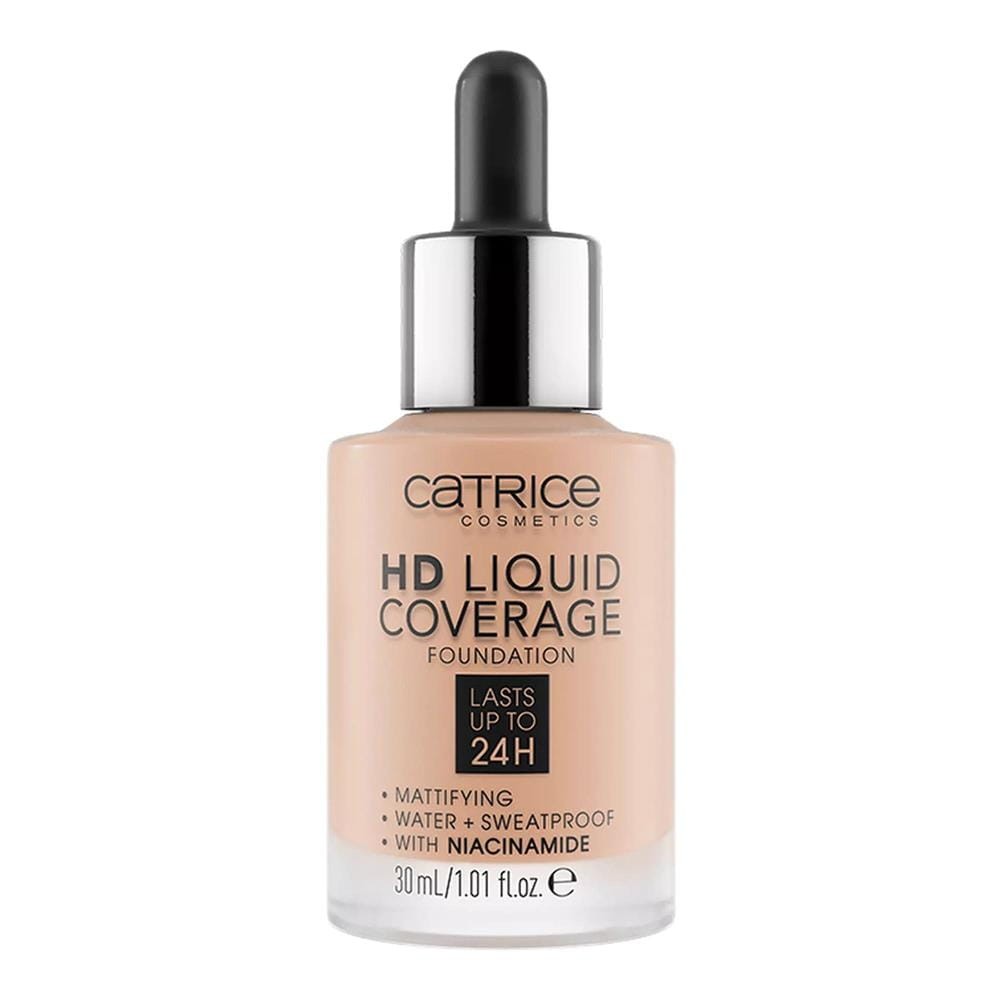 248108 CATRICE PODKŁAD HD 020 ROSE BEIGE. KOLOR RÓŻOWY BEŻOWY. 4250947598290
