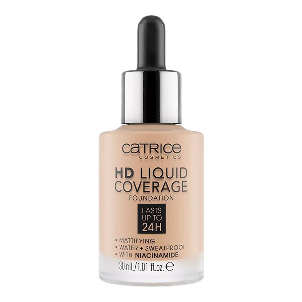248110 CATRICE PODKŁAD HD 030 SAND BEIGE. KOLOR BEŻOWY. 4250947598306