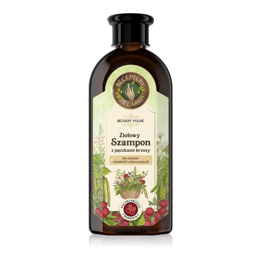 288623 RECEPTURY ZIEL SZAMPON DO WŁOSÓW 400ML PĄCZKI BRZOZY CIENKIE I ZNISZCZONE 5903794194519