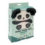 MOND'SUB ZESTAW MASECZKA DO TWARZY W PŁACIE+OPASKA KOSMETYCZNA PANDA