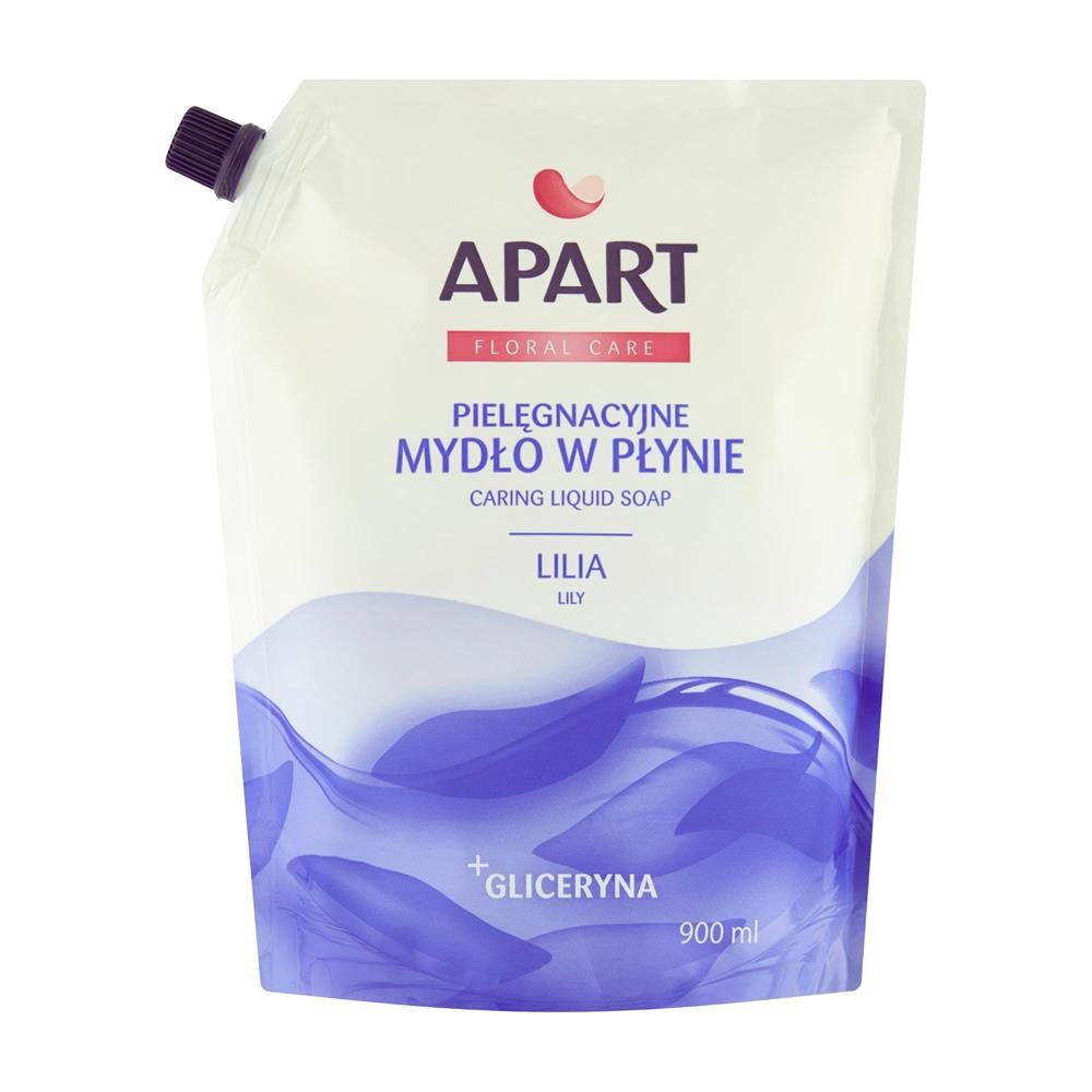 276506 APART MYDŁO W PŁYNIE ZAPAS 900ML FLORAL CARE LILIA 5900931031331