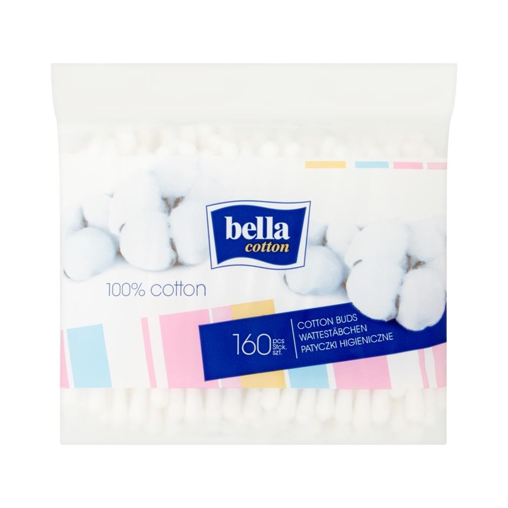 258355 BELLA PATYCZKI KOSMETYCZNE ZAPAS 160 SZT. PAPIEROWE 5900516400170