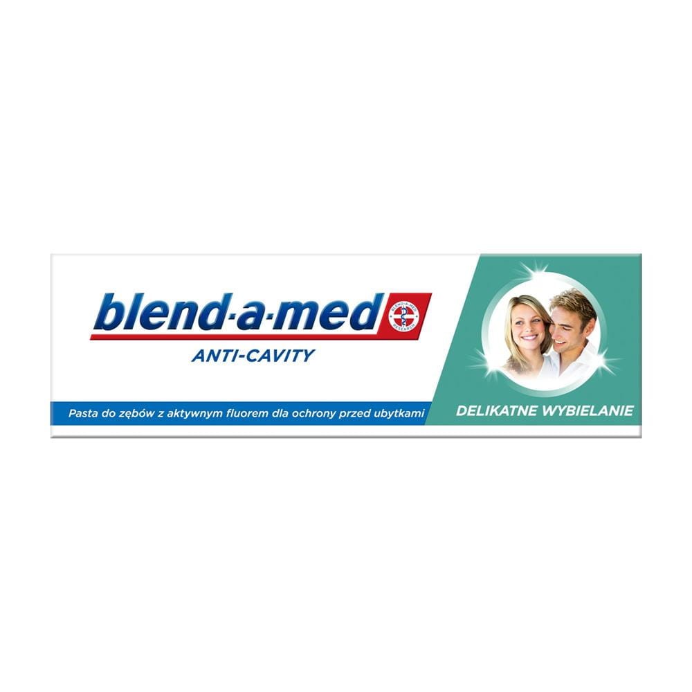 290576 BLEND-A-MED PASTA DO ZĘBÓW  75ML ANTI-CAVITY DELIKATNA BIEL 8006540947418