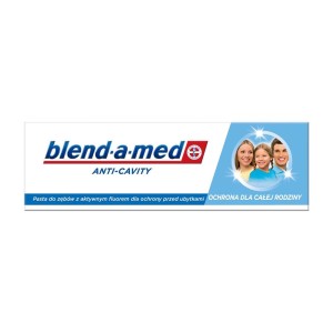 BLEND-A-MED PASTA DO ZĘBÓW  75ML ANTI-CAVITY OCHRONA RODZINY