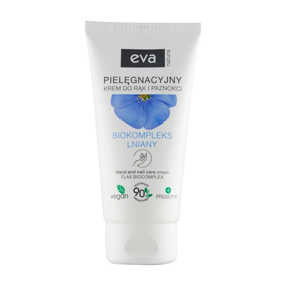 262493 EVA NATURA KREM DO RĄK 75ML PIELĘGNACYJNY BIOKOMPLEKS LNIANY 5900002075486