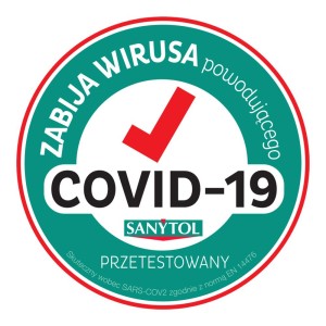 289831 SANYTOL DEZYNFEKCJA CHUSTECZKI NAWILŻANE DO CZYSZCZENIA UNIWERSALNE 72 SZT. 3045206312257