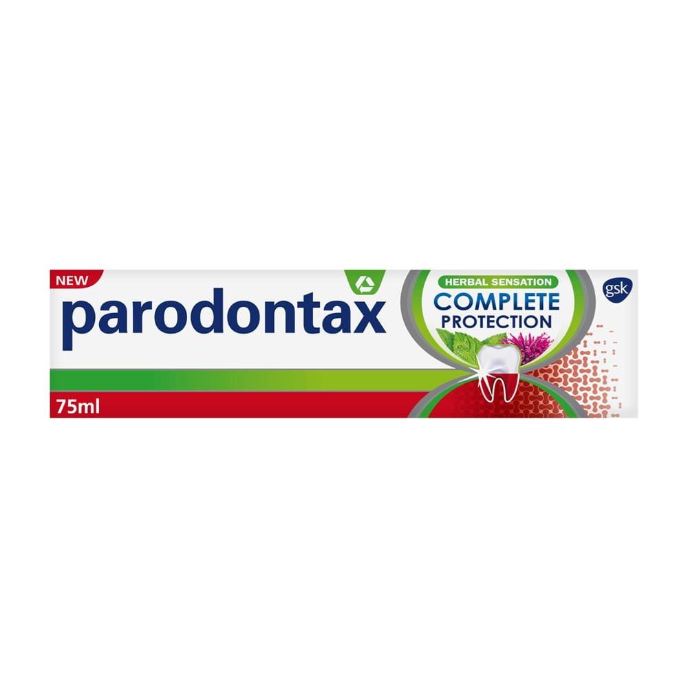 282451 PARODONTAX PASTA DO ZĘBÓW 75ML COMPLETE PROTECTION HERBAL 5054563949127