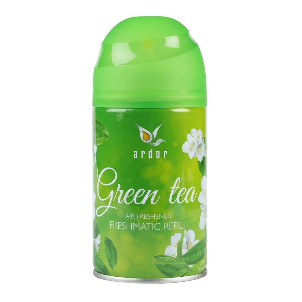203454 ARDOR ODŚWIEŻACZ POWIETRZA FRESHMATIC ZAPAS 250ML GREEN TEA 5060411610729