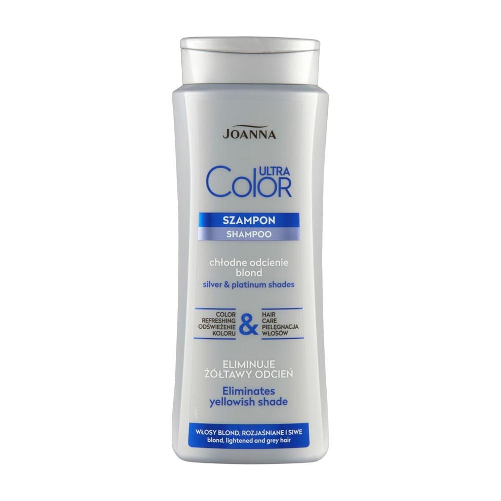 195022 JOANNA ULTRA COLOR SZAMPON DO WŁOSÓW 400ML CHŁODNE ODCIENIE BLOND 5901018018719