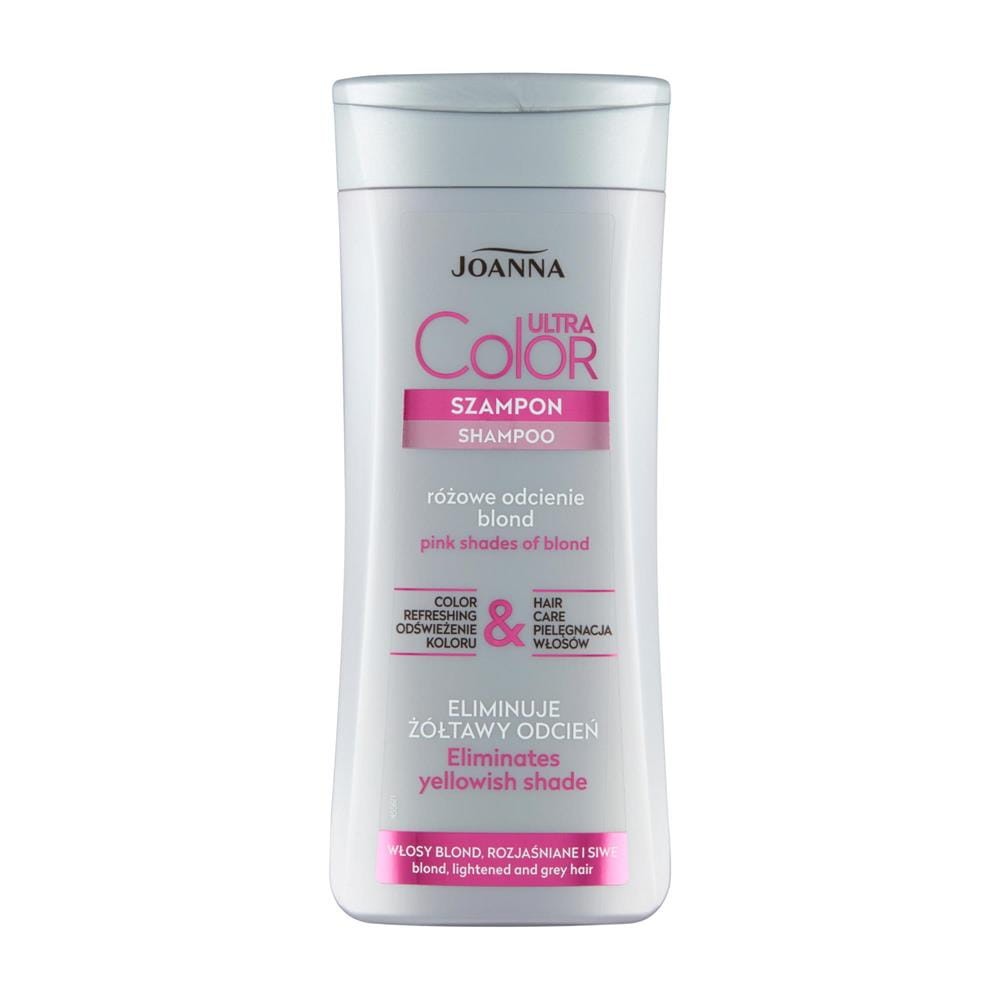 221215 JOANNA ULTRA COLOR SZAMPON DO WŁOSÓW 200ML RÓŻOWE ODCIENIE BLOND 5901018018917