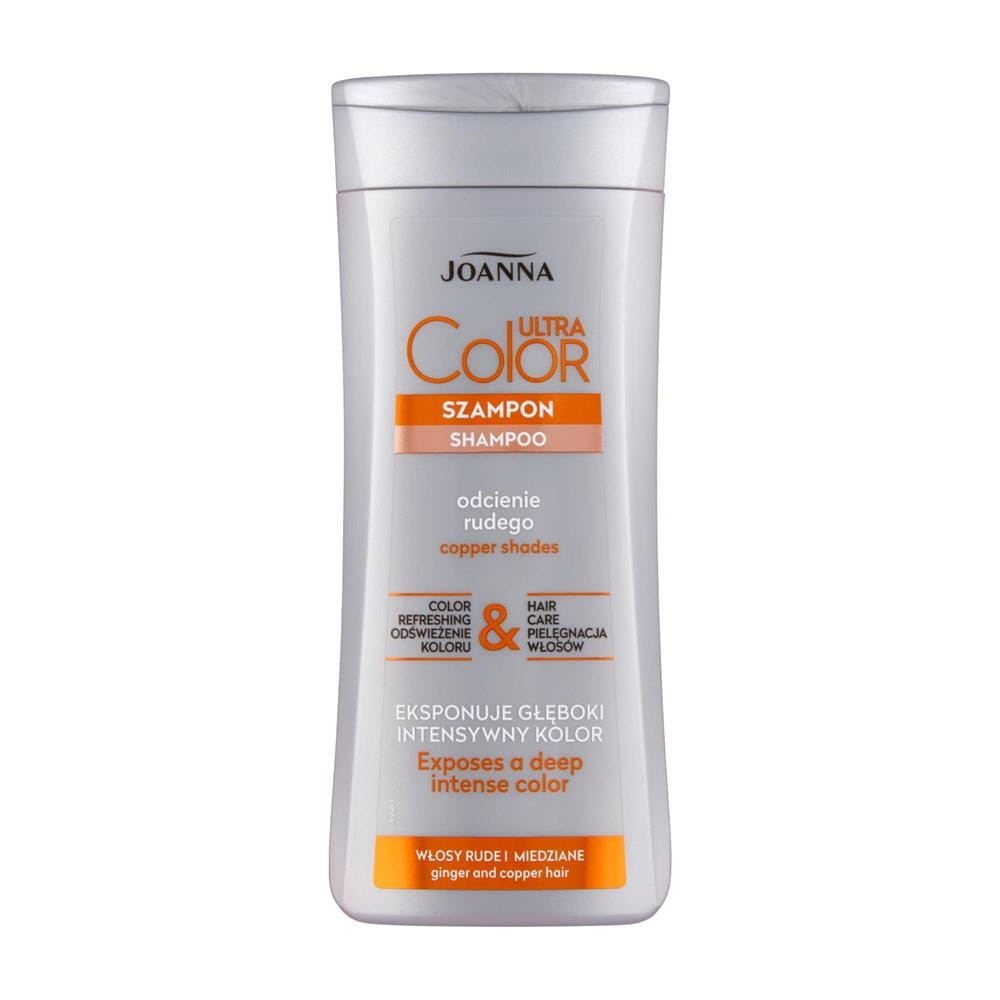 240153 JOANNA ULTRA COLOR SZAMPON DO WŁOSÓW 200ML ODCIENIE RUDEGO 5901018019648